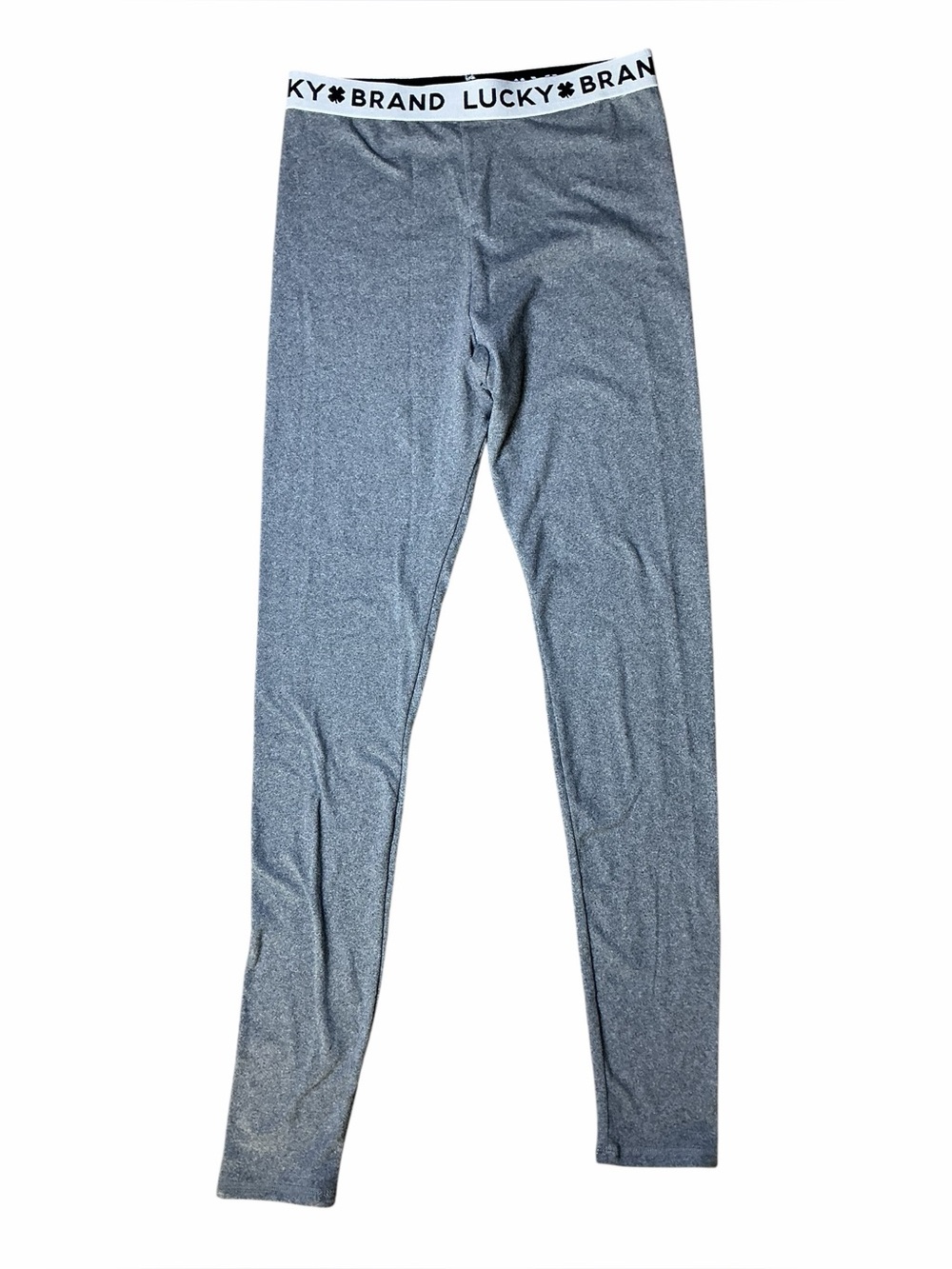Lucky Brand Gray Logo Waistband Leggings Size Small